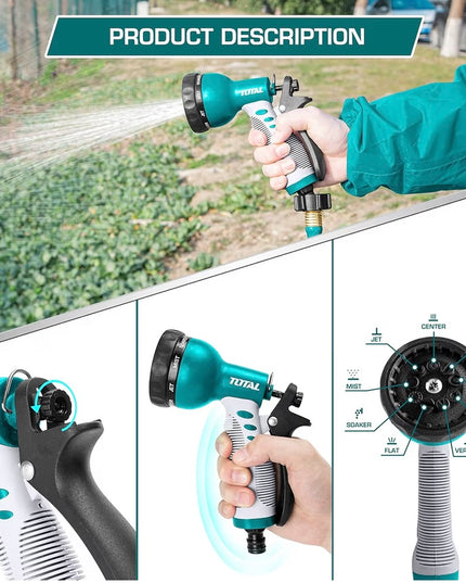 SPRAYER PLASTIC 9 STAGE NOZZLE