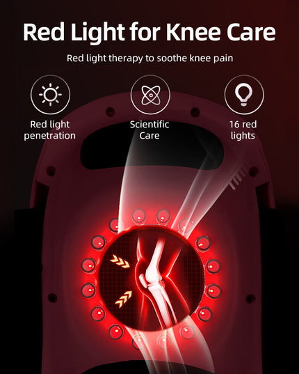 Knee Massager with Heat Infrared Red Light Therapy