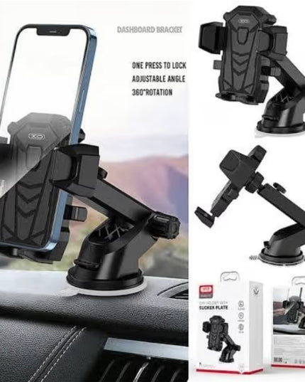 XO Car Phone Holder With Sucker Plate