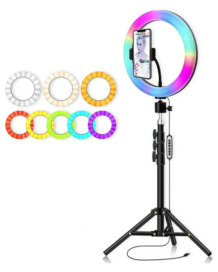 RGB Ring Light With Tripod 14inches