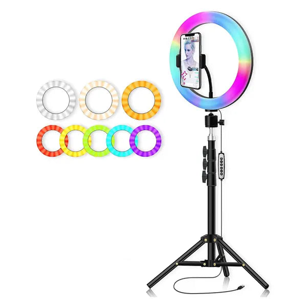 RGB Ring Light With Tripod 14inches