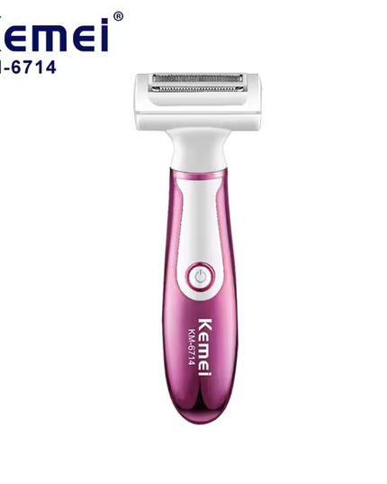Kemei 4-in-1 Lady Shaver – Safe Grooming for Intimate & Sensitive Areas