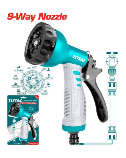 SPRAYER PLASTIC 9 STAGE NOZZLE