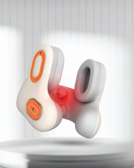 Porodo ZenComfort 2-in-1 Neck Pillow Headphones – Heated Massage & Audio