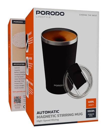 Porodo Automatic Magnetic Stirring Mug