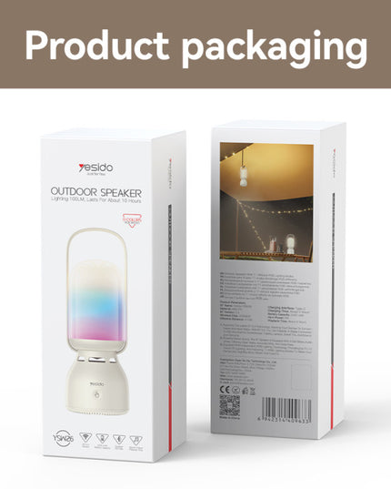 Yesido Outdoor Led Light Speaker