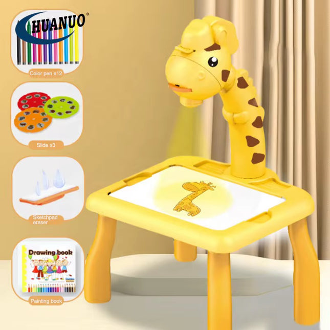 Kids Table Drawing Projector