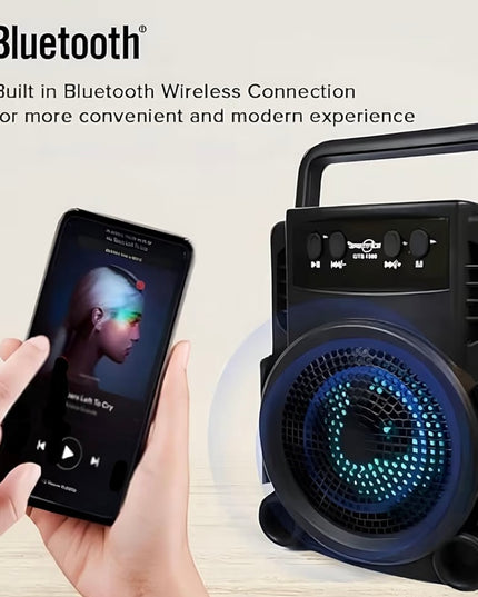 Bluetooth Speaker &, USB & SD Card - High Performance, Splash Proof