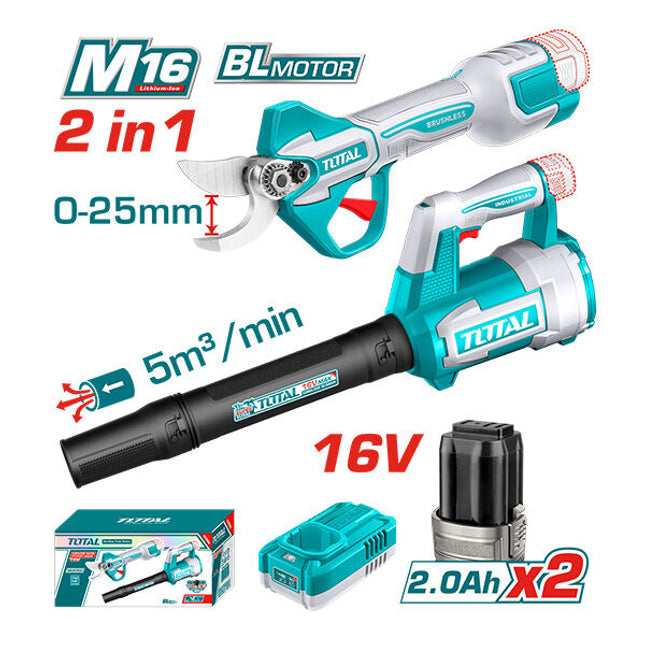 Total Blower + Electric scissors (including battery & Charger)