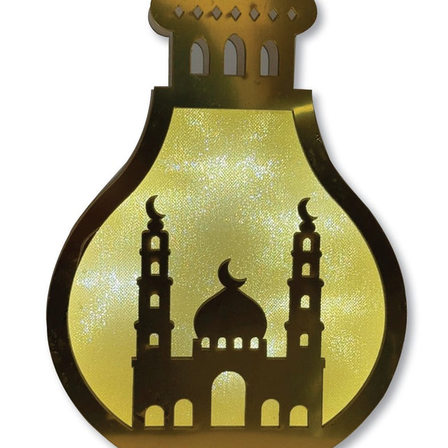 Ramadan Mosque Bottle Led Light