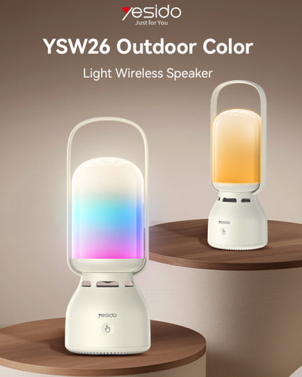 Yesido Outdoor Led Light Speaker