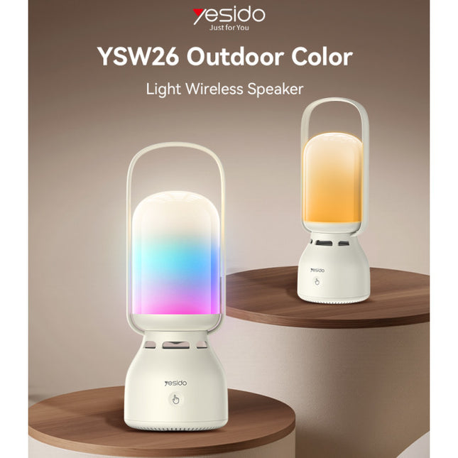 Yesido Outdoor Led Light Speaker