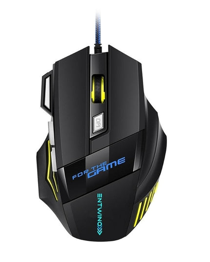 Yookie Gaming Mouse 4 Level Adjustable DPI, Max. 2400 DPI