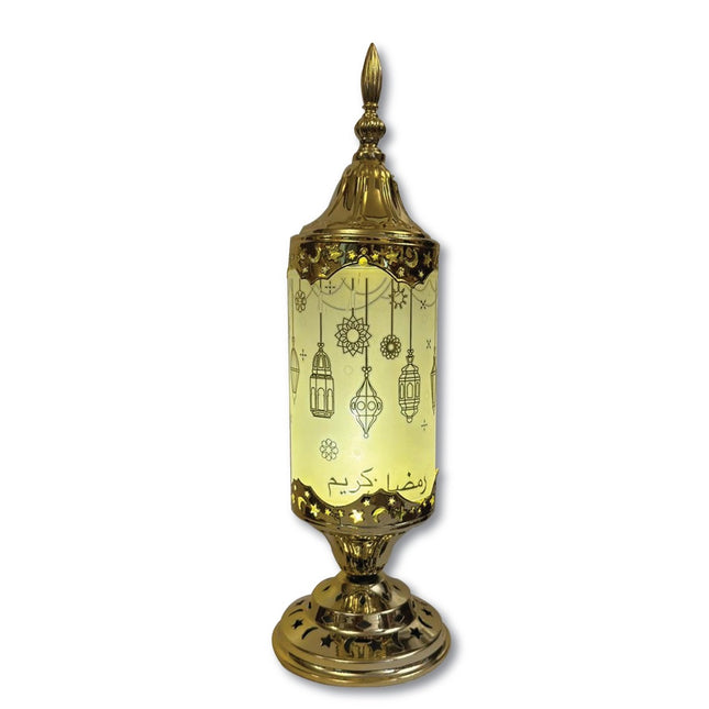 Ramadan Kareem Golden Glow Lantern