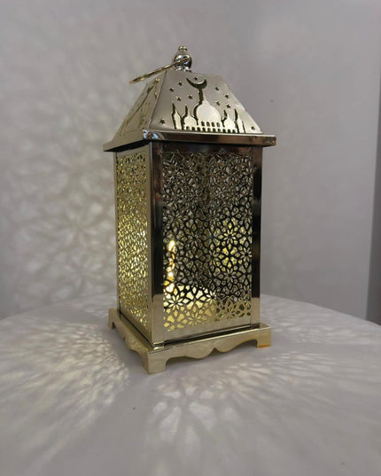 Masjid Glow Ramadan Metal Lantern