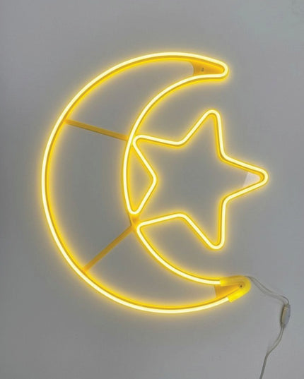 Ramadan Moon & Star Wall Light