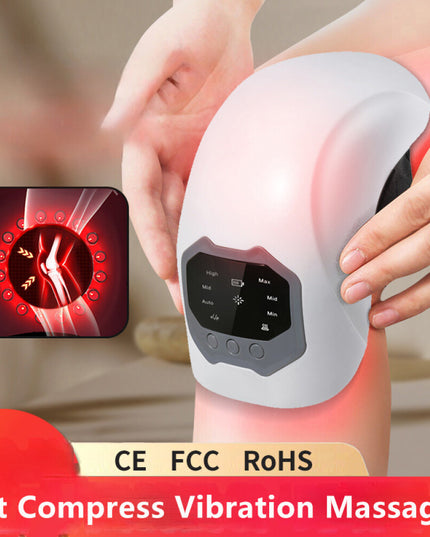 Knee Massager with Heat Infrared Red Light Therapy