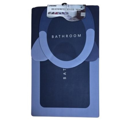 Set Of Super Absorbent Non Slip Bathroom Rugs 3 Pcs