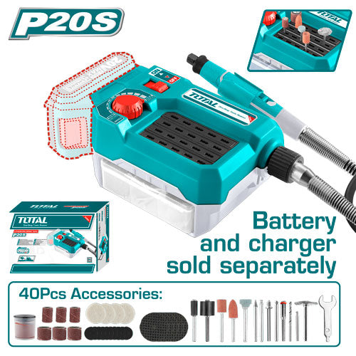 Total Grinder/Drill (40pcs accessories)