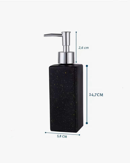 Glass Soap Dispenser (black)