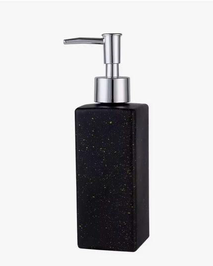 Glass Soap Dispenser (black)