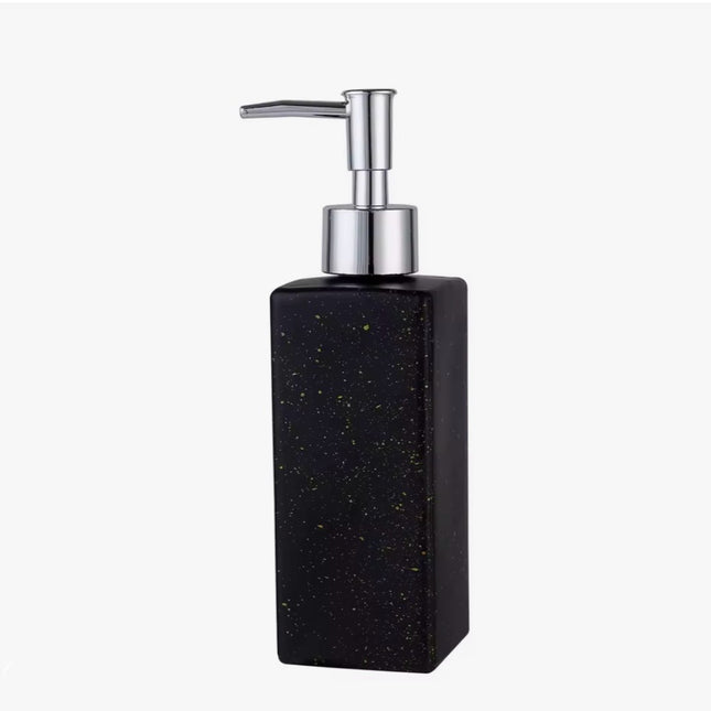 Glass Soap Dispenser (black)