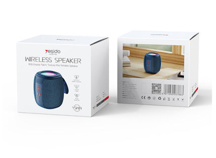 Yesido Mini Portable Speaker with RGB Lights