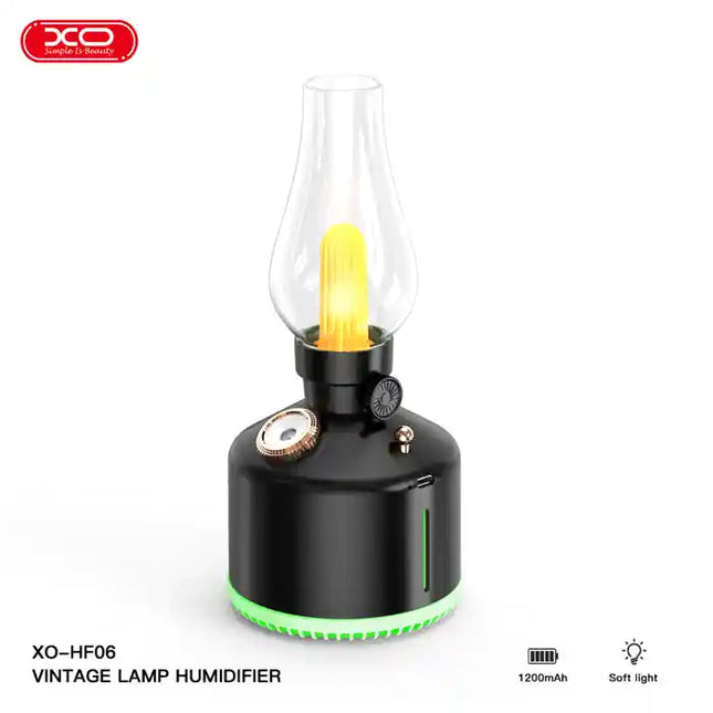 XO Kerosene Style Night Lamp & Humidifier
