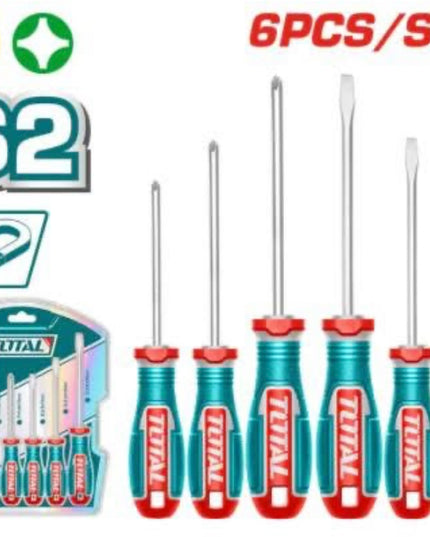 Total Magnetic Screw Driver (6pcs set)