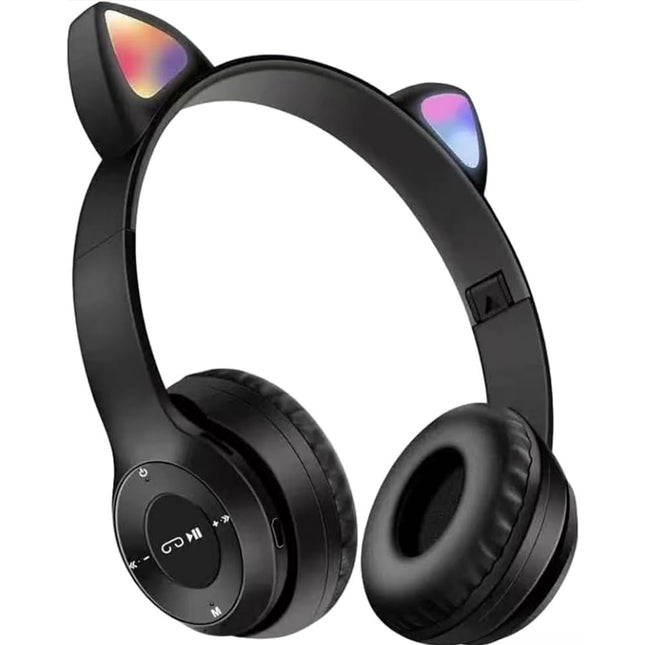 Cute Cat Ears Wireless Headphone RGB