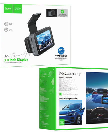 Hoco Dash cam “DV9” driving recorder