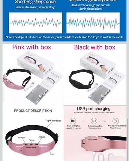 Electric Head Massager For Insomnia And Headache