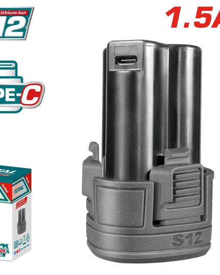 Total Lithium Ion battery pack 12V/1.5A