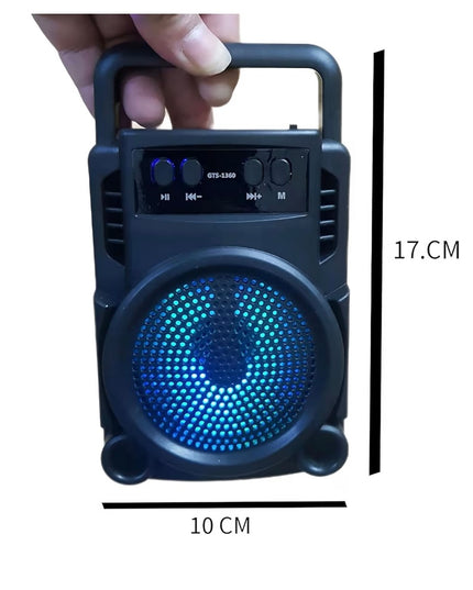 Bluetooth Speaker &, USB & SD Card - High Performance, Splash Proof