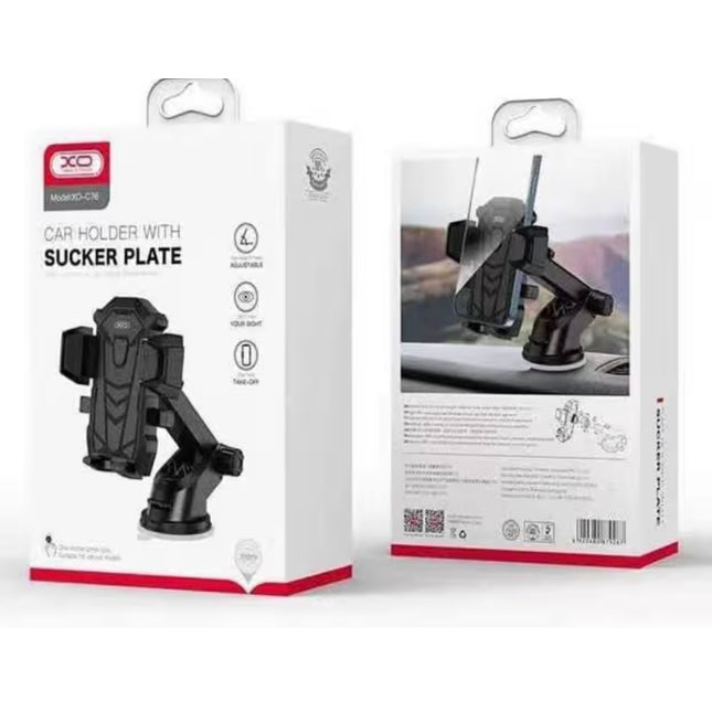 XO Car Phone Holder With Sucker Plate