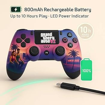 PS4 Wireless Controller (GTA Edition)