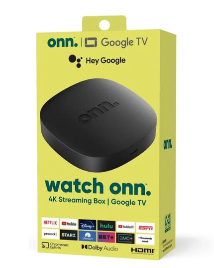 ONN TV Box 4K Streaming