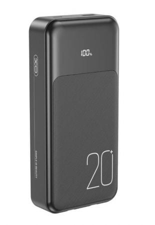 XO Fast Charging PowerBank 20000mAh With Type-C And Lightning Cable
