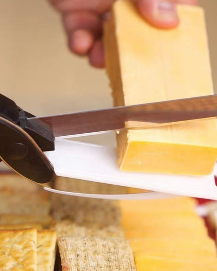 Food Chopper — 2in1 Cutting Board & Knife