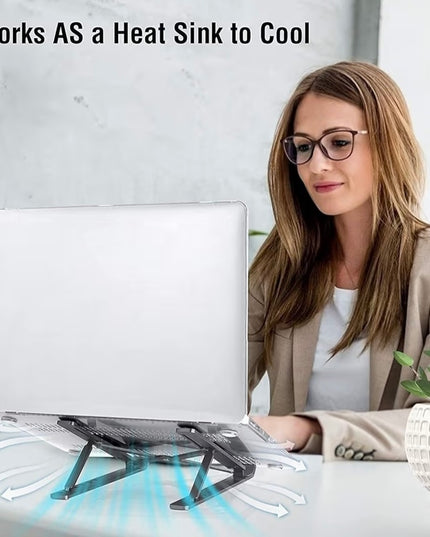 Foldable Laptop Stand — Adjustable Multi-Position