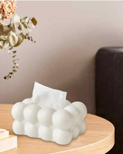 Tissue Box – Bubble White Cloud Style