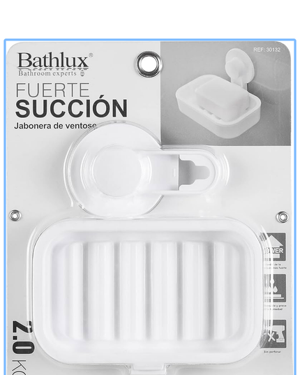 Bathlux Suction Cup Soap Dish