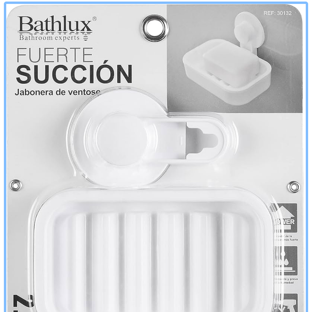 Bathlux Suction Cup Soap Dish