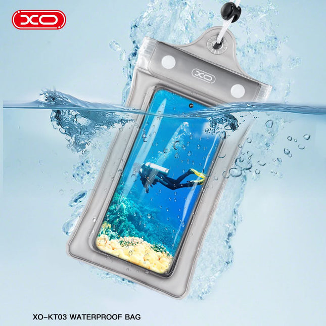 XO Mobile Waterproof Pouch Open Window Clip Model