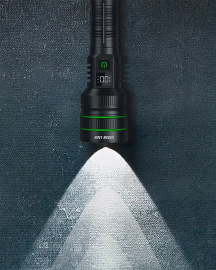 Green Lion Hyper Ray Pro LED Torch with Digital Display