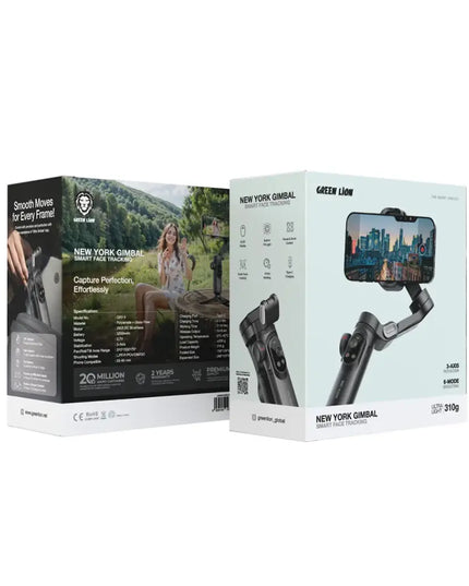 Green Lion New York Gimbal Smart Face Tracking