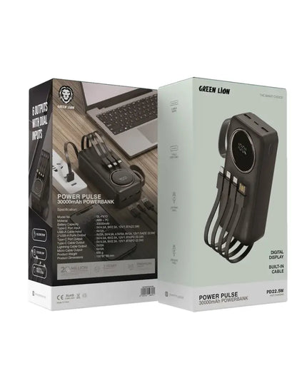Green Lion Power Pulse Power Bank 30000mAh