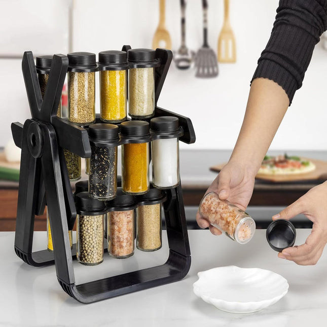 Rotating Spice Rack Set (18pcs)