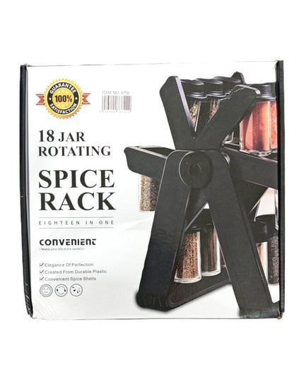 Rotating Spice Rack Set (18pcs)