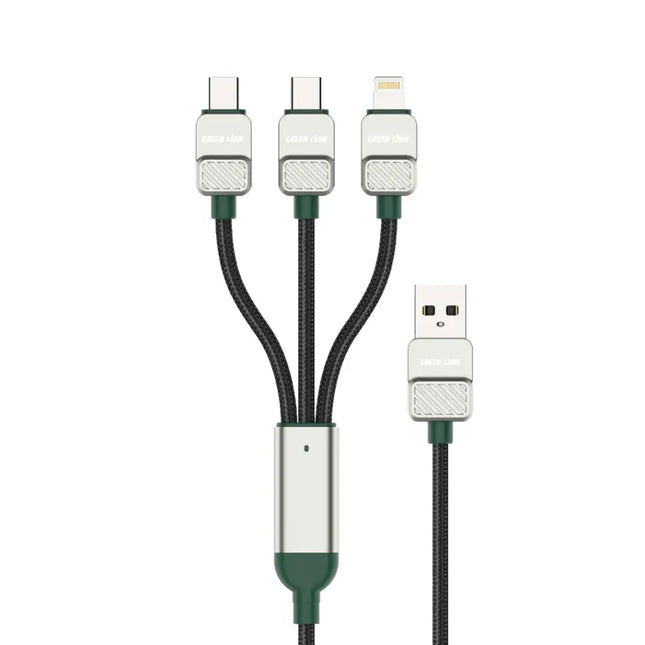 Green Lion 3-in-1 Cable